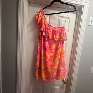 Lilly Pulitzer Multicolor Ruffle Dress